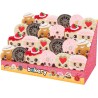 KAWAII - Bakery - Display de 24 Peluches Parfumées - 6 Modèles - 8cm