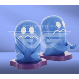 PAC-MAN - Scared Ghost - Support Manette & Portable 'Holdem' - 11cm