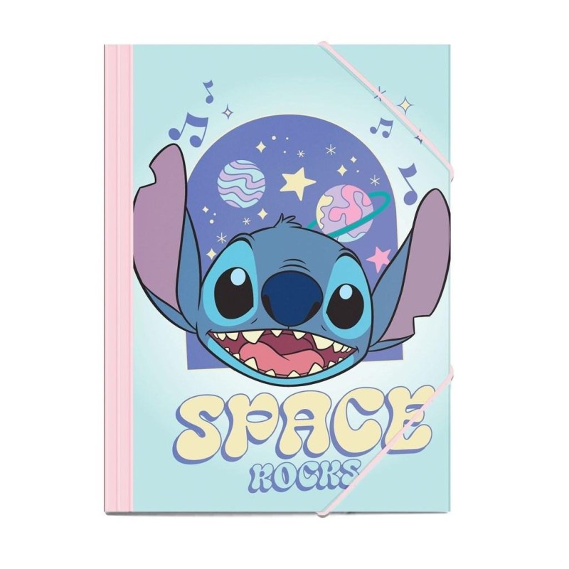 STITCH - Space Rocks - Chemise avec élastiques Format 25x35cm STITCH - Space Rocks - Chemise avec élastiques Format 25x35cm