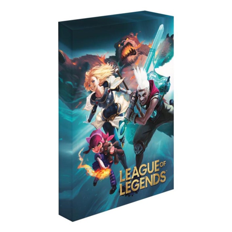 LEAGUE OF LEGENDS - Canvas Lumineux 40x30cm LEAGUE OF LEGENDS - Canvas Lumineux 40x30cm