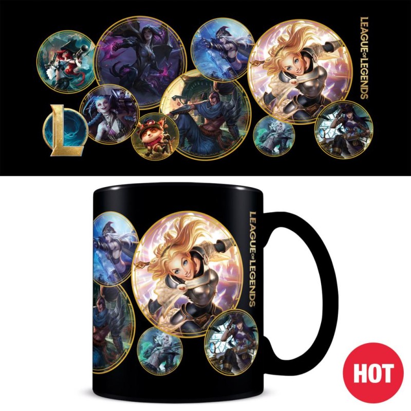 LEAGUE OF LEGENDS - Mug Thermoréactif 315ml LEAGUE OF LEGENDS - Mug Thermoréactif 315ml