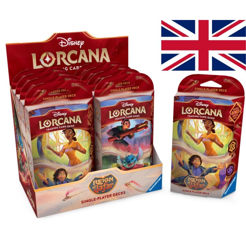 DISNEY - Lorcana - Trading Cards Boite de 8 Starters Chapitre 8 - EN DISNEY - Lorcana - Trading Cards Boite de 8 Starters Chapitre 8 - EN