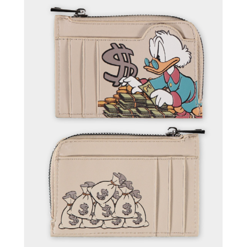 DISNEY - Oncle Picsou - Porte-Cartes Beige DISNEY - Oncle Picsou - Porte-Cartes Beige