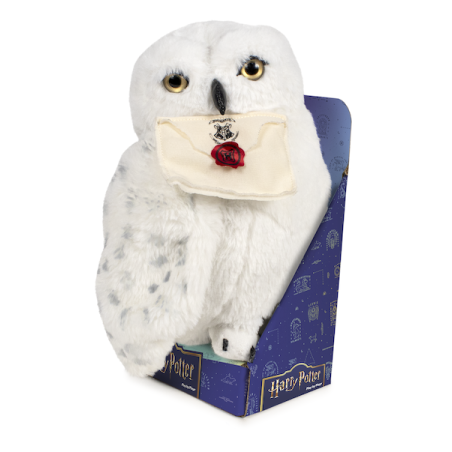 HARRY POTTER - Hedwige avec Lettre - Peluch 25cm