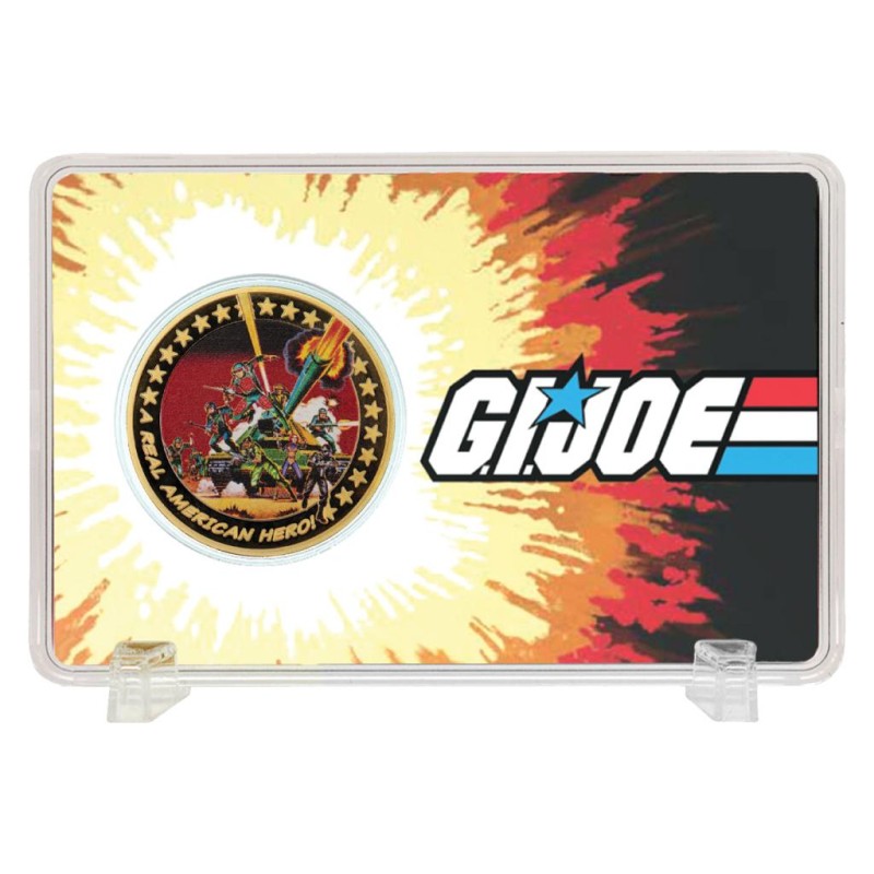 G.I. JOE - 60ans Anniversaire - Pièce Edition Limitée 24k Plaqué Or G.I. JOE - 60ans Anniversaire - Pièce Edition Limitée 24k Plaqué Or