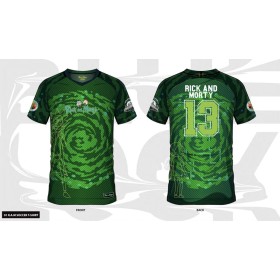 RICK & MORTY - Rick & Morty 13 - Maillot de Foot Homme (XXL)