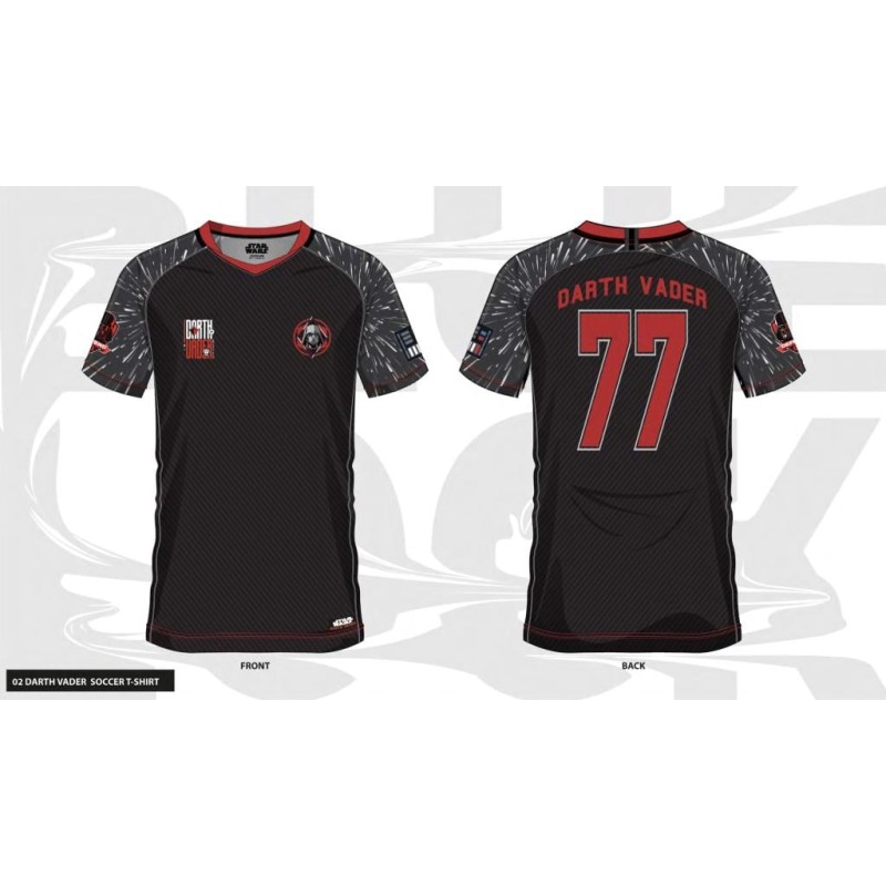 STAR WARS - Darth Vader 77 - Maillot de Foot Homme (XXL) STAR WARS - Darth Vader 77 - Maillot de Foot Homme (XXL)
