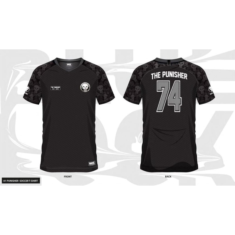 MARVEL - The Punisher 74 - Maillot de Foot Homme (XXL) MARVEL - The Punisher 74 - Maillot de Foot Homme (XXL)