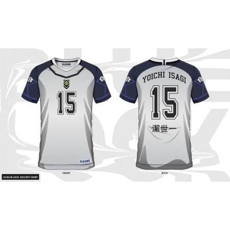 BLUE LOCK - Yoichi Isagi 15 - Maillot de Foot Homme (XXL)