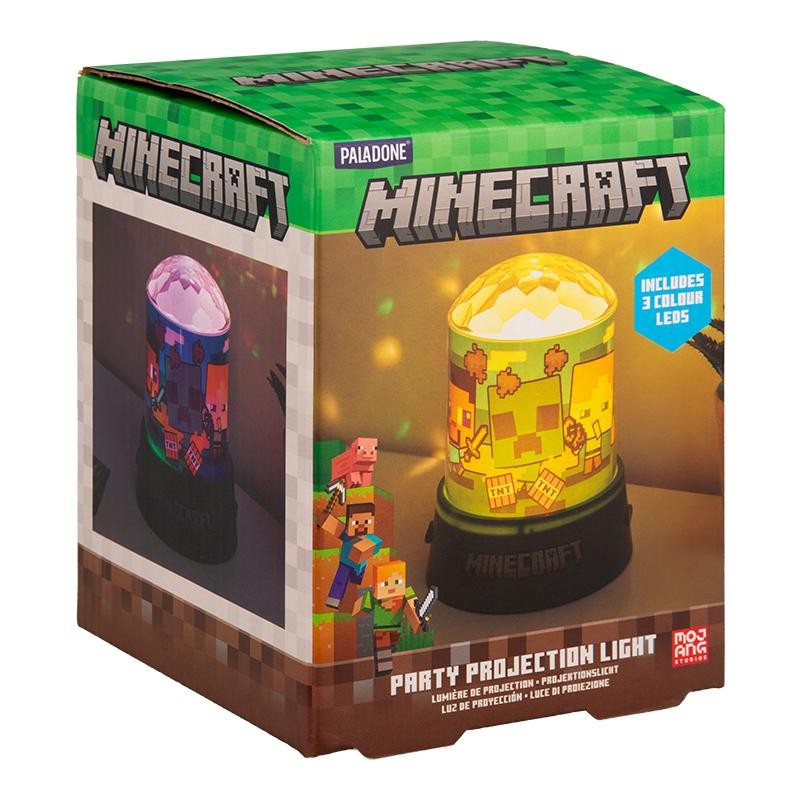 MINECRAFT - Lampe à Projection Festif 13cm MINECRAFT - Lampe à Projection Festif 13cm