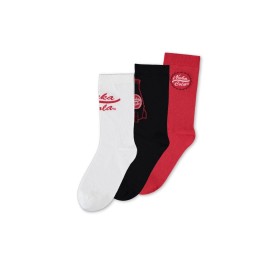 FALLOUT - Nuka Cola - Pack de 3 paires de chaussettes (T43-46)