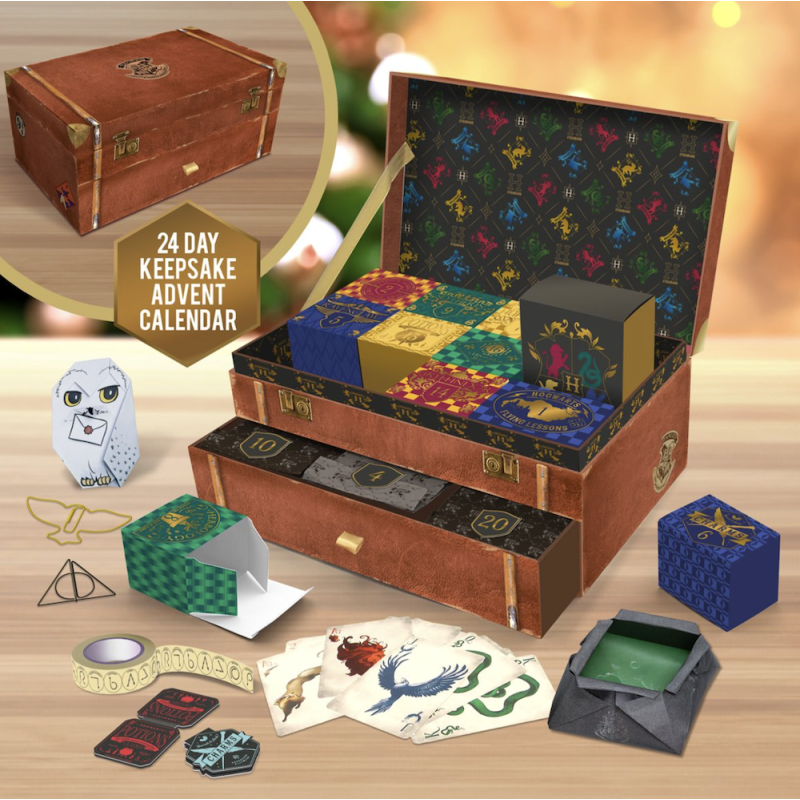 HARRY POTTER - Coffret Souvenir - Calendrier de l'Avent 24 boites HARRY POTTER - Coffret Souvenir - Calendrier de l'Avent 24 boites