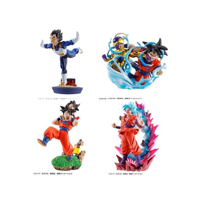 DRAGON BALL - Dracap Re Birth Limit Breaking -Set 4 Statuettes 8.5cm DRAGON BALL - Dracap Re Birth Limit Breaking -Set 4 Statuettes 8.5cm