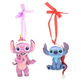 DISNEY - Stitch & Angel - Set de 2 Décorations