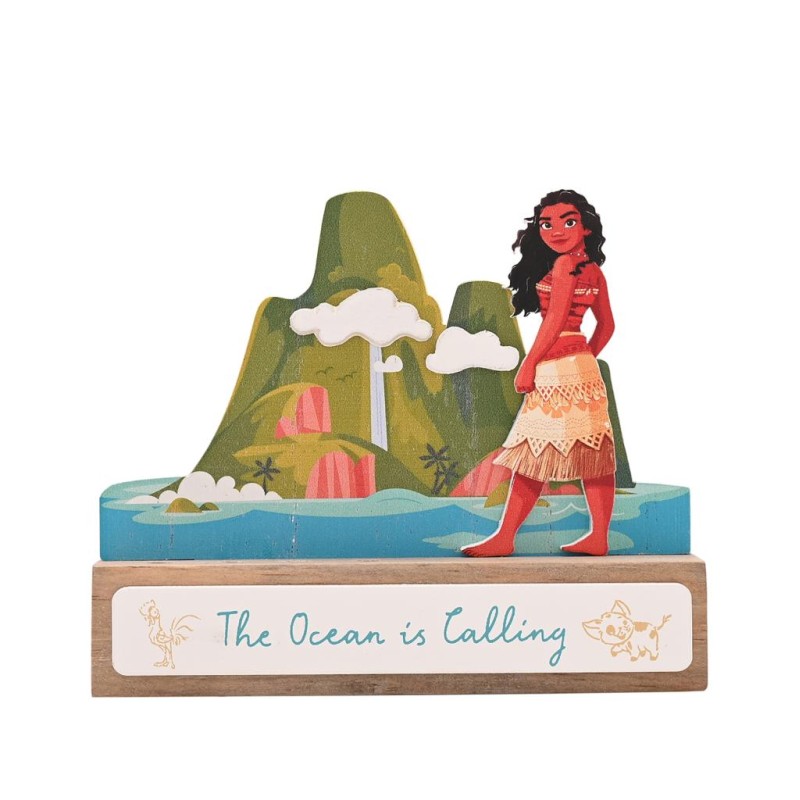 DISNEY PRINCESSES - Vaiana - Mini Plaque Chateau DISNEY PRINCESSES - Vaiana - Mini Plaque Chateau