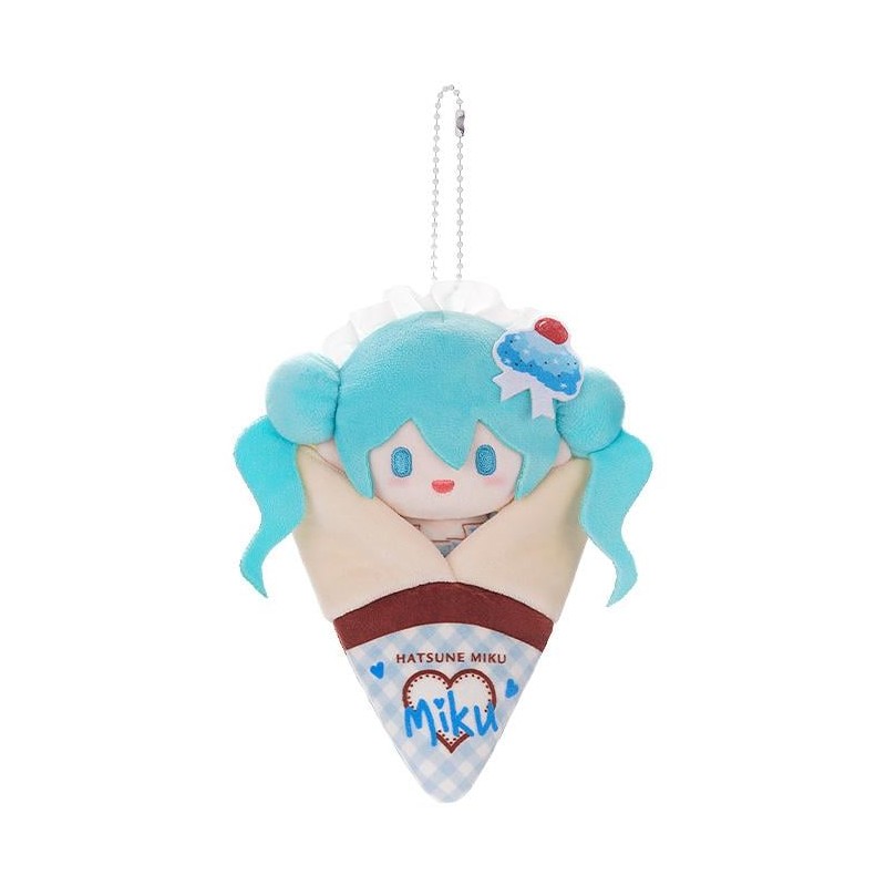HATSUNE MIKU - Crêpe Mascot C - Porte-clés Pouch 15x17cm HATSUNE MIKU - Crêpe Mascot C - Porte-clés Pouch 15x17cm