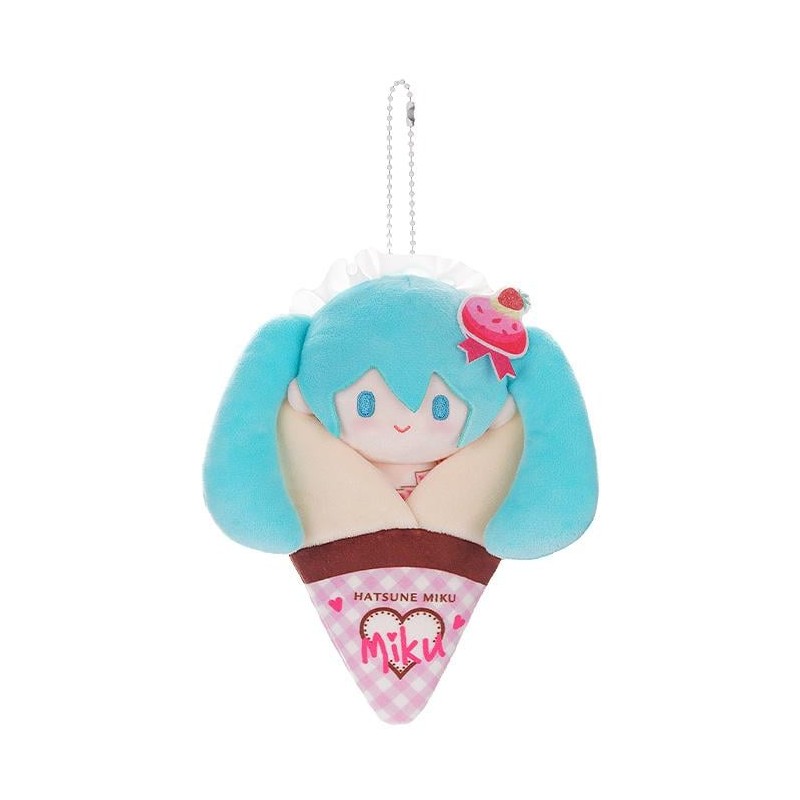 HATSUNE MIKU - Crêpe Mascot B - Porte-clés Pouch 15x17cm HATSUNE MIKU - Crêpe Mascot B - Porte-clés Pouch 15x17cm