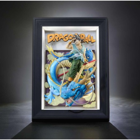 DRAGON BALL - Son Goku & Dragon - Figurine Tamashii Art 27.5cm