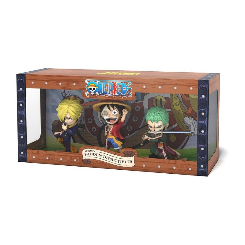 ONE PIECE - Luffy Zoro Sanji - Triple Pack Figurine ONE PIECE - Luffy Zoro Sanji - Triple Pack Figurine