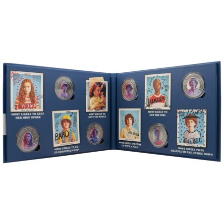 STRANGER THINGS - Yearbook - Album de 6 pièces de collection