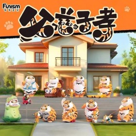 ALEXANDER the Fat Tiger - Roaring Love - Blind Box Set 8 Figurine 10cm