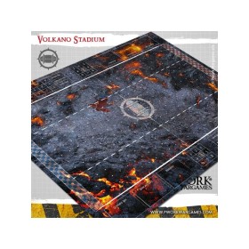 Tapis de jeu PVC Volkano Stadium