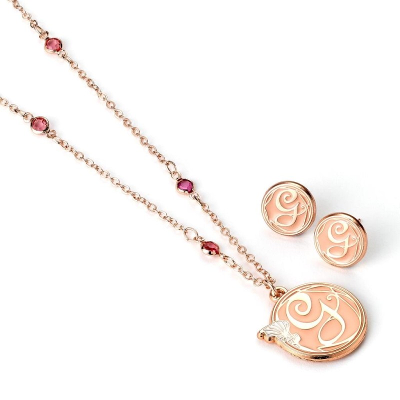 WICKED - Glinda - Set Cadeau Collier + Clous d'Oreilles WICKED - Glinda - Set Cadeau Collier + Clous d'Oreilles