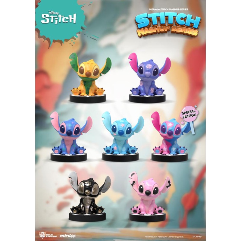 LILO & STITCH - Stitch Mashup - Blind Box Set 6 Figurine 9cm LILO & STITCH - Stitch Mashup - Blind Box Set 6 Figurine 9cm