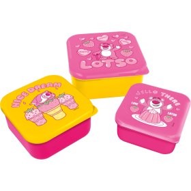 TOY STORY - Lotso - Boîtes à Snack - 3 pcs