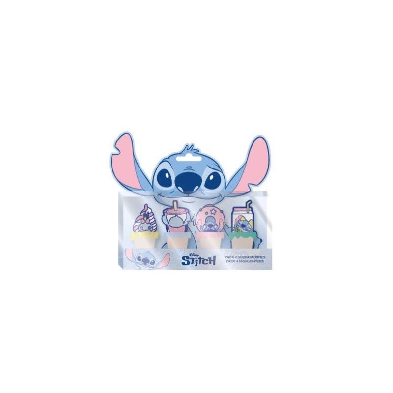 STITCH - Pack de 4 mini Surligneurs "food" STITCH - Pack de 4 mini Surligneurs "food"