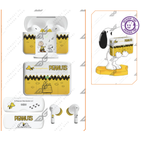 SNOOPY - Bundle Buds Pro - Earbuds Wireless Bluetooth + Support