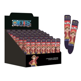 ONE PIECE - Display de Stylos-bille 6 couleurs - 16pc.