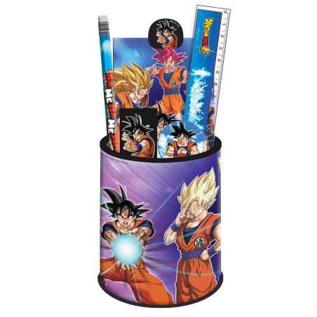 DRAGON BALL SUPER - Set de Papeterie + Pot à Crayon - 7pc.