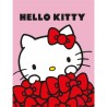 HELLO KITTY - Couverture Flanelle 130x160cm