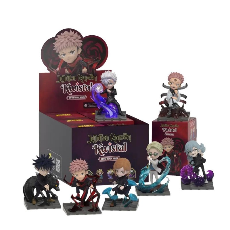 JUJUTSU KAISEN - Kwistal - Battle Ready Series (Display 6 Fig.) JUJUTSU KAISEN - Kwistal - Battle Ready Series (Display 6 Fig.)
