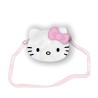 HELLO KITTY - Head - Sac à Bandoulière Peluche - 17x14x4cm