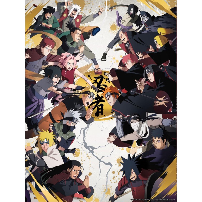 NARUTO SHIPPUDEN - Golden Poster 30x40cm NARUTO SHIPPUDEN - Golden Poster 30x40cm