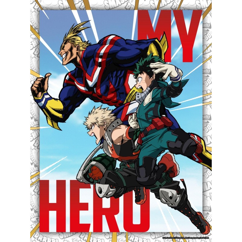 MY HERO ACADEMIA - Deku, Bakugo & All Might - Golden Poster 30x40cm MY HERO ACADEMIA - Deku, Bakugo & All Might - Golden Poster 30x40cm