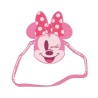 MINNIE - Head - Sac à Bandoulière Peluche - 17x14x4cm