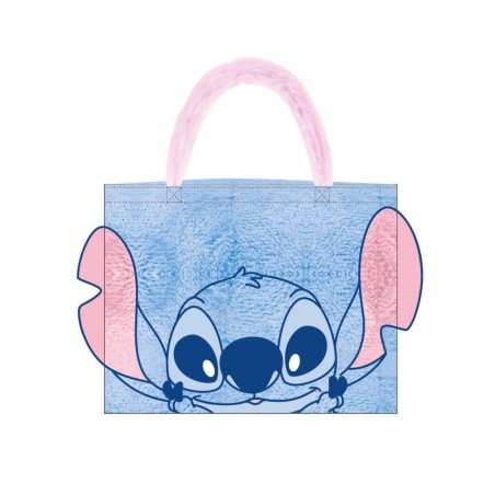 STITCH - Sac Shopping Peluche - 37x30x8cm