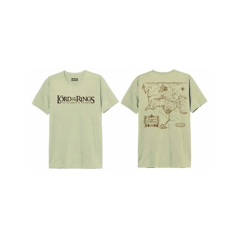 LE SEIGNEUR DES ANNEAUX - Gondor Map - T-Shirt Homme (XXL) LE SEIGNEUR DES ANNEAUX - Gondor Map - T-Shirt Homme (XXL)