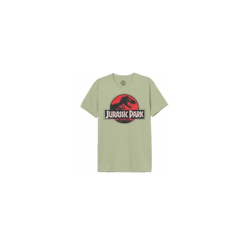 JURASSIC PARK - Grunge logo jurassic - T-Shirt Homme (XXL) JURASSIC PARK - Grunge logo jurassic - T-Shirt Homme (XXL)