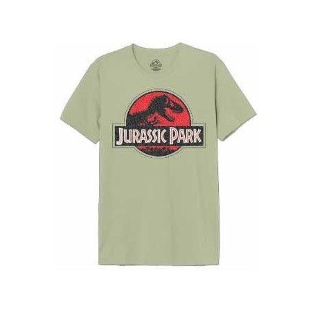 JURASSIC PARK - Grunge logo jurassic - T-Shirt Homme (XXL)