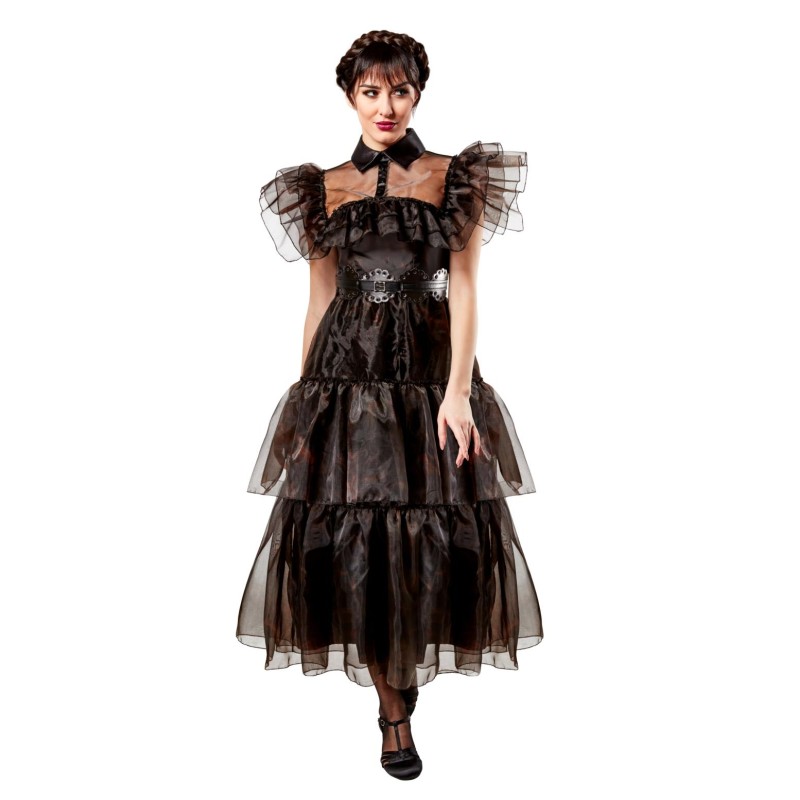MERCREDI - Mercredi "Robe de bal" - Déguisement adulte (L) MERCREDI - Mercredi "Robe de bal" - Déguisement adulte (L)