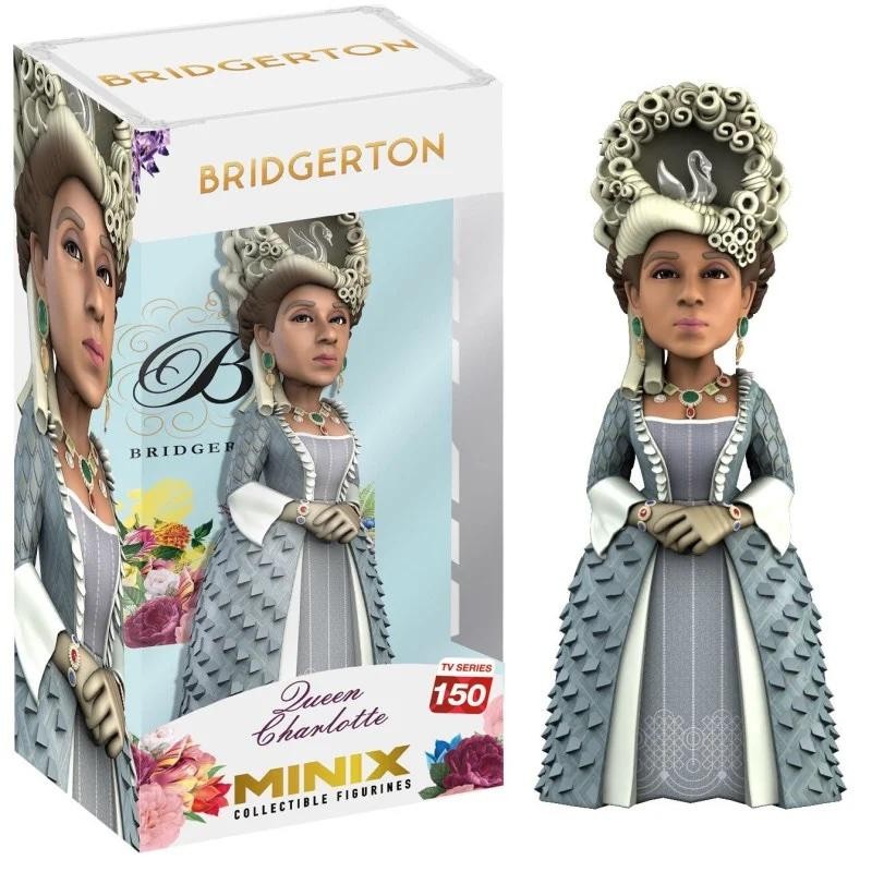 BRIDGERTON - Reine Charlotte - Figurine Minix 12cm BRIDGERTON - Reine Charlotte - Figurine Minix 12cm
