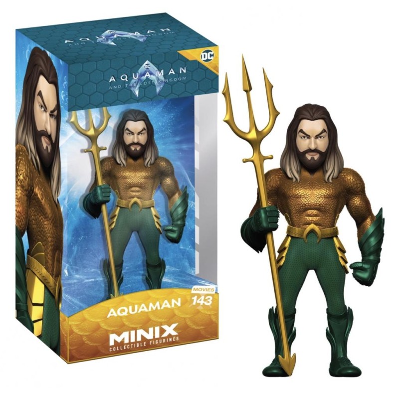 DC COMICS - Aquaman - Figurine Minix 12cm DC COMICS - Aquaman - Figurine Minix 12cm