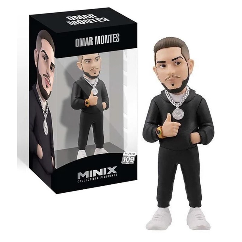 MUSIQUE - Omar Montes - Figurine Minix 12cm MUSIQUE - Omar Montes - Figurine Minix 12cm