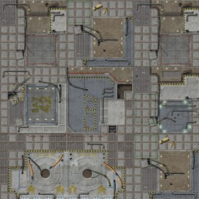 Frontier Sci-Fi Gaming Mat 3x3