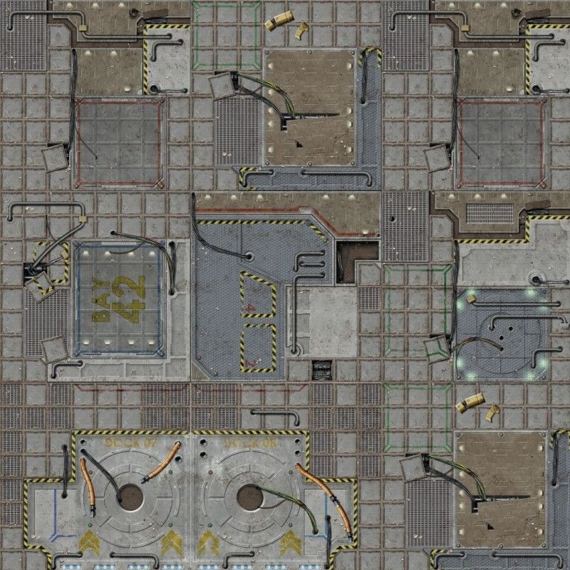 Frontier Sci-Fi Gaming Mat 3x3
