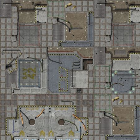 Frontier Sci-Fi Gaming Mat 3x3